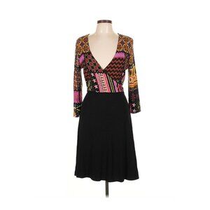 DESIGUAL Patterned Wrap Dress